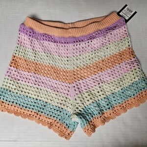 Art‎ Class 14 Girls Crochet Style Shorts New